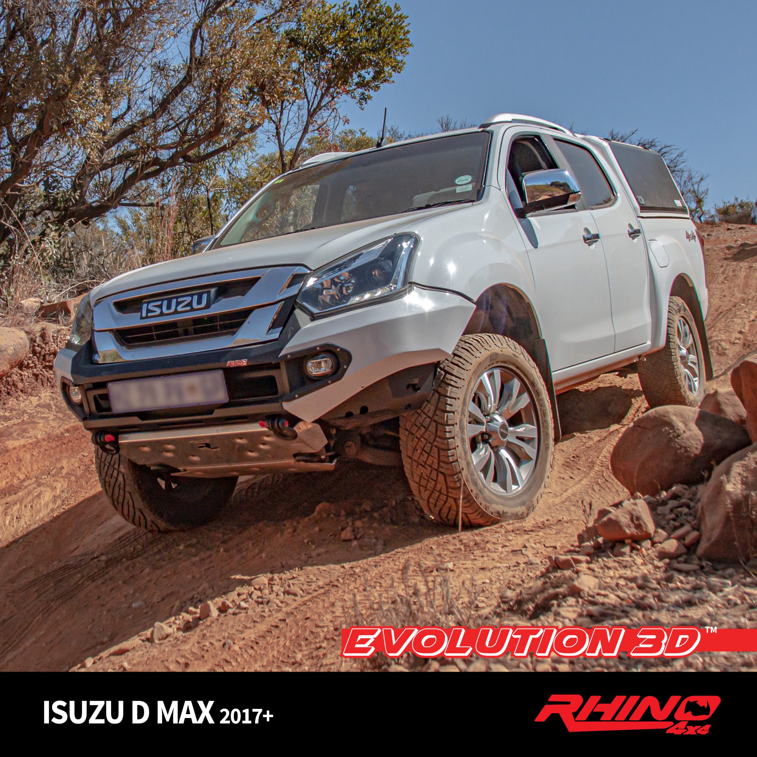 Evolution 3D Front Bumper – Isuzu D-Max 2017+