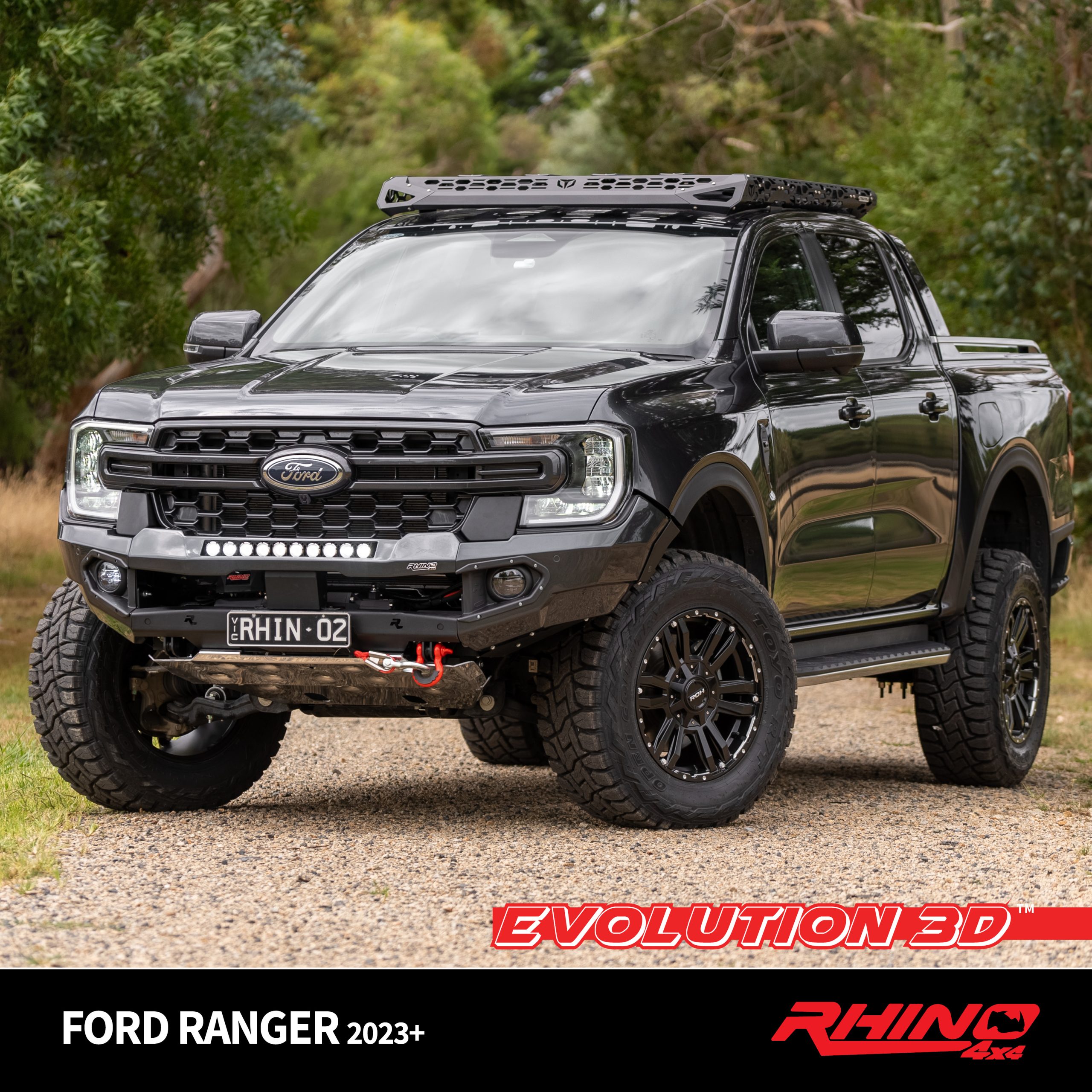 Evolution 3D Front Bumper – Ranger 2023+