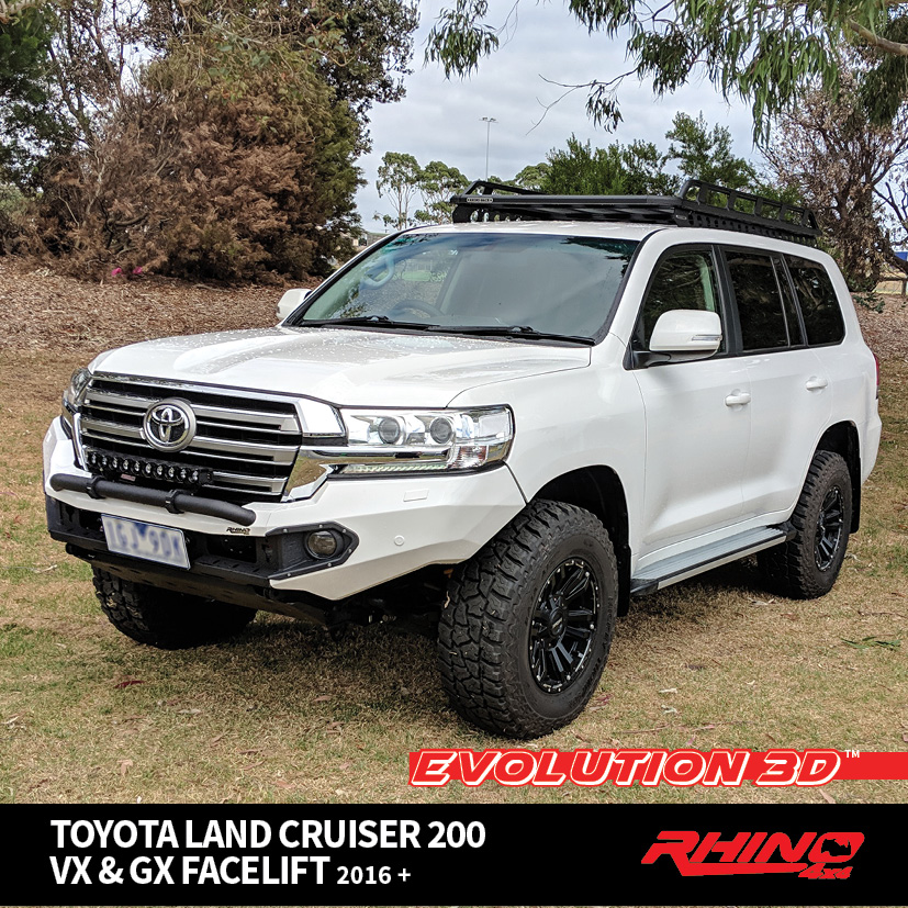 Evolution 3D Front Bumper – Land Cruiser 200 GX/VX 2016+