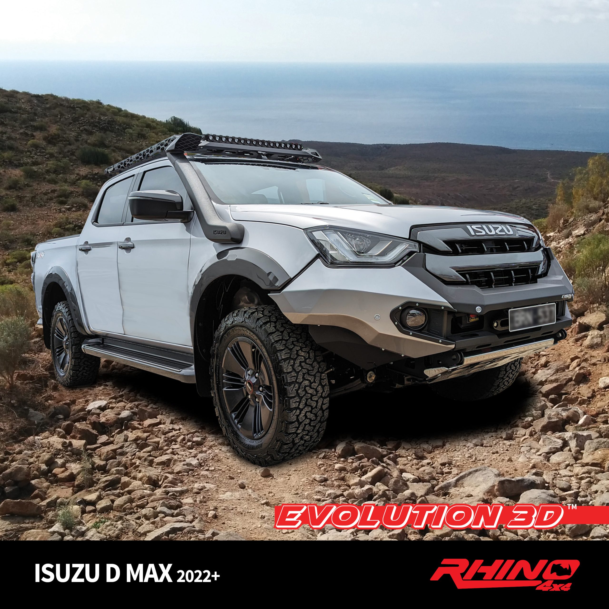 Evolution 3D Front Bumper – Isuzu D-Max 2020+