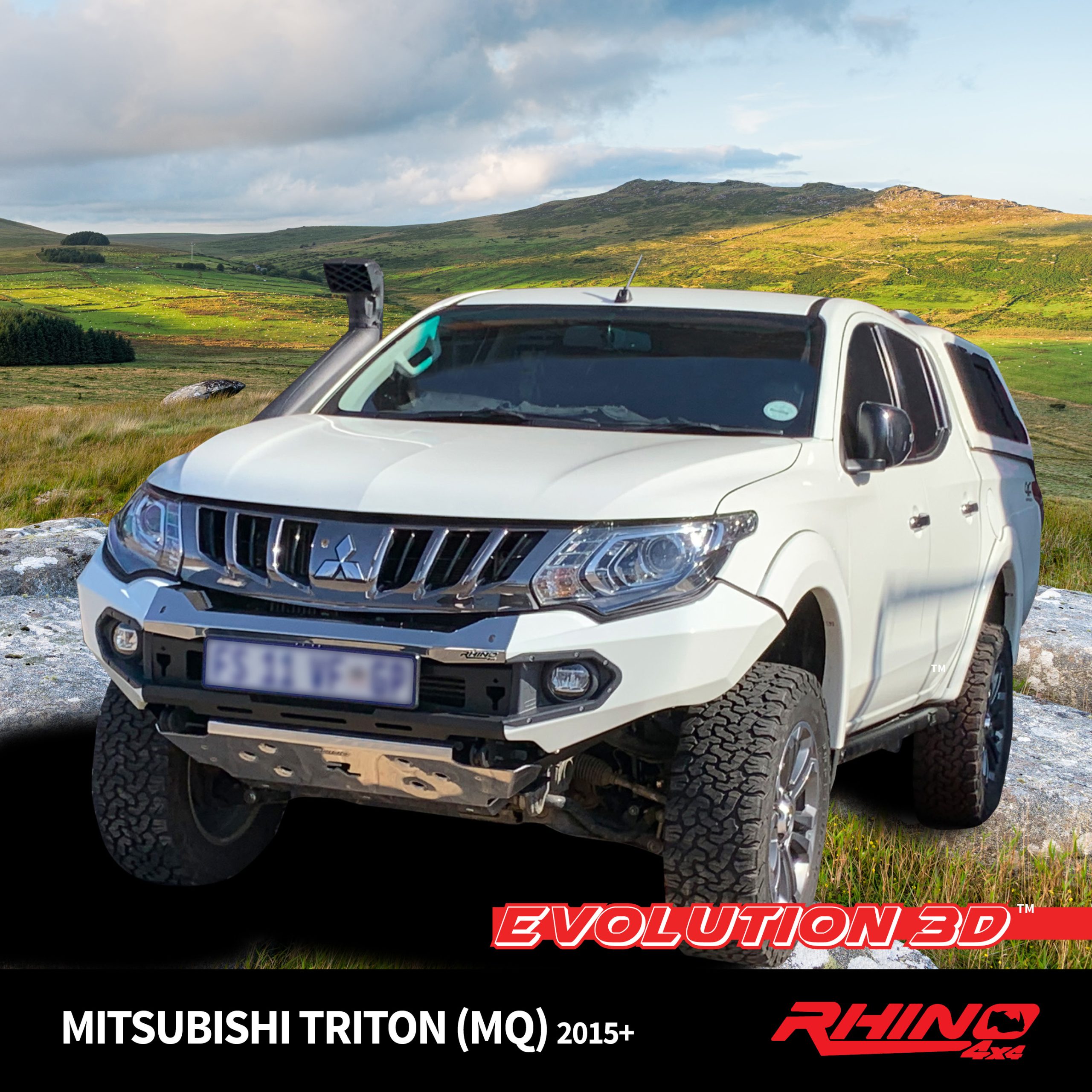 Evolution 3D Front Bumper 3D Triton MQ 2015+