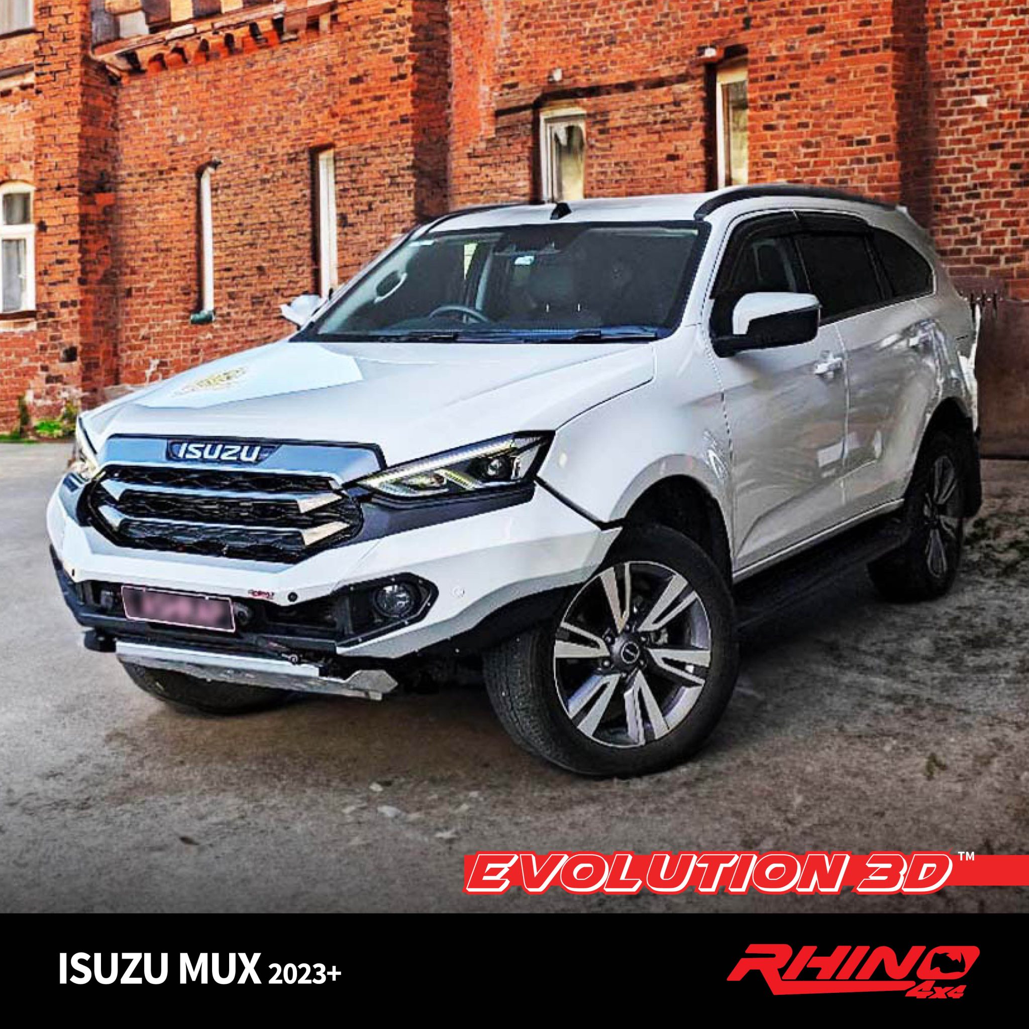Evolution Front Evolution 3D Front Bumper - Isuzu MU-X 2023+ - Rhino 4x4