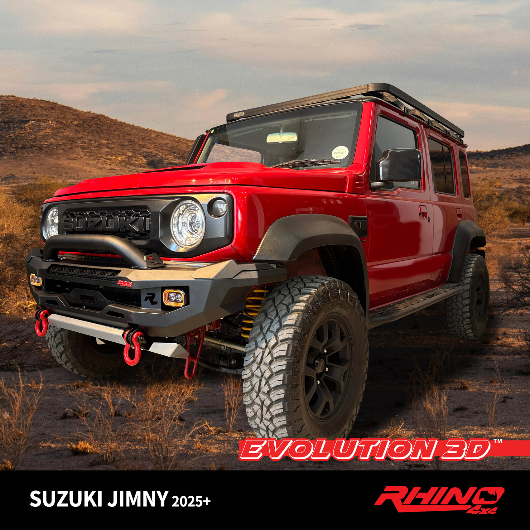 Evolution 3D Front Bumper – Jimny