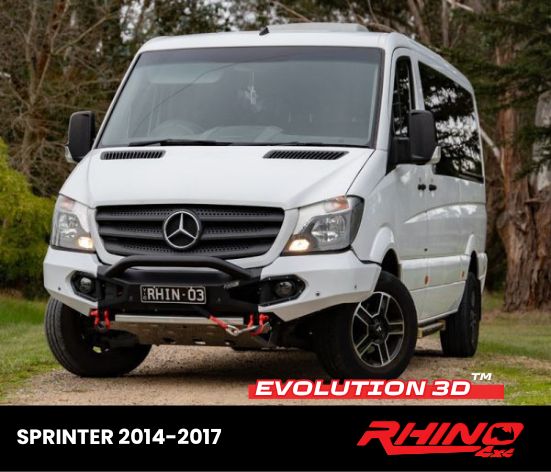 Evolution 3D Bumper Mercedes Sprinter 2014-2017+ 906 FL Black