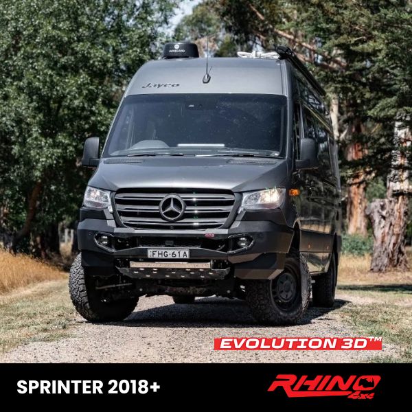 Evolution 3D Bumper Mercedes Sprinter 2018+ 906 FL (BN) Black