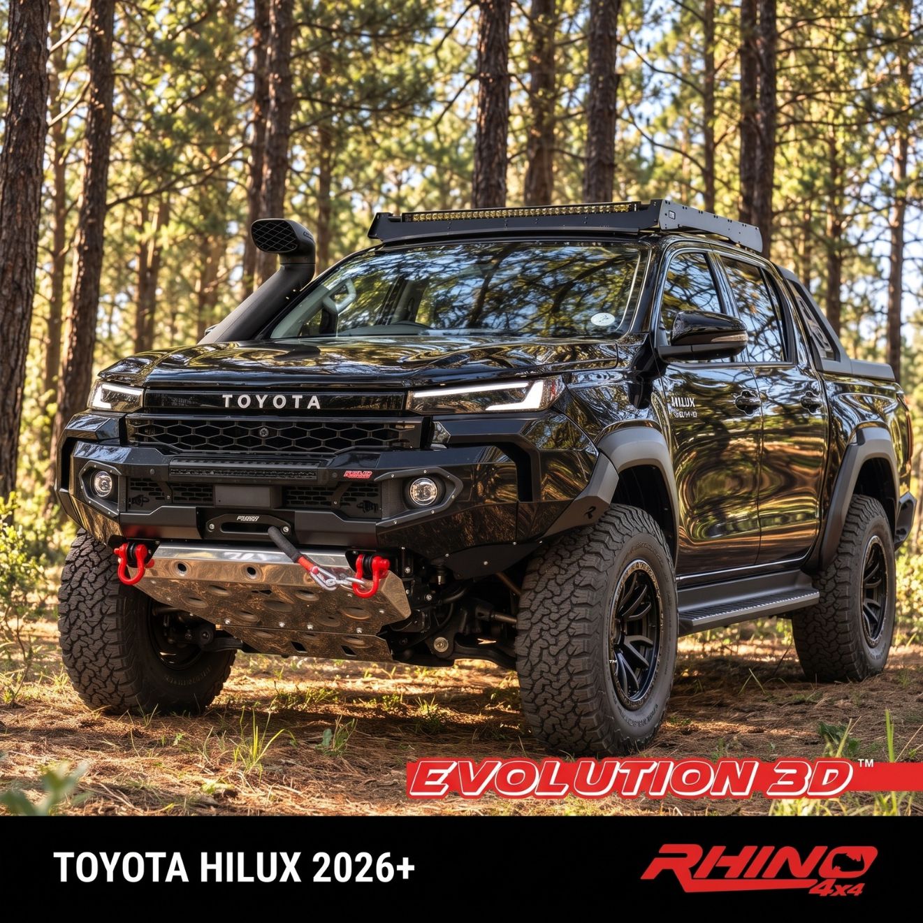 Evolution 3D Bumper Hilux 26+